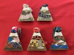 富士山マラソン 完走メダルセット、フィニッシャーメダル5個セット