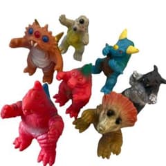 当時物 パチモノソフビ パチ怪獣 無版権 7体まとめ売り ウルトラマン