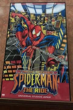 ユニバスパイダーマンポスター - メルカリ