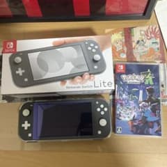 Nintendo Switch Lite グレー ポケモンza セット売り - メルカリ