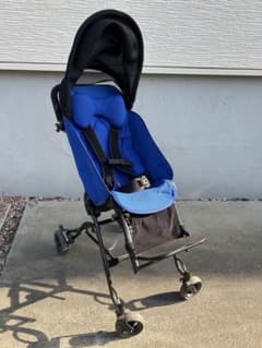 お値下げ！障害児 姿勢保持機能付ティルトバギー ミニョン Sサイズ