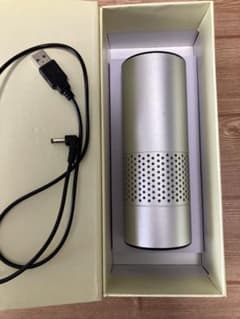 スペースくりんLOOP 空気清浄機 オゾン除菌脱臭器シルバー - メルカリ