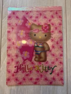 2002年 日焼けキティメモ帳 ガングロギャル ハイビスカス 平成レトロ