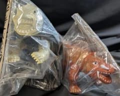 昭和ガメラ透明頭・ジャイガー（マーミット）ビニールパラダイス未開封