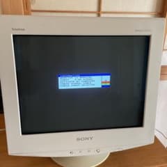 SONY 平面ブラウン管搭載19型トリニトロン ディスプレイCPD-G420