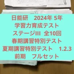 2026年最新】日能研 育成テスト 5年の人気アイテム - メルカリ