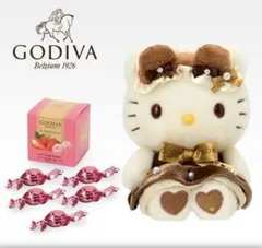 ゴディバサンリオキティーちゃんチャコレートぬいぐるみセットGODIVA