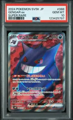 2026年最新】ゲンガー ex sr psa10の人気アイテム - メルカリ
