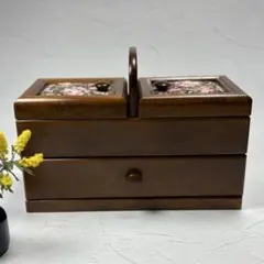 2026年最新】レトロ 木製 裁縫箱の人気アイテム - メルカリ