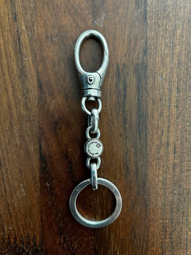 金属製カラビナ キーホルダーガルニgarni sterling silver