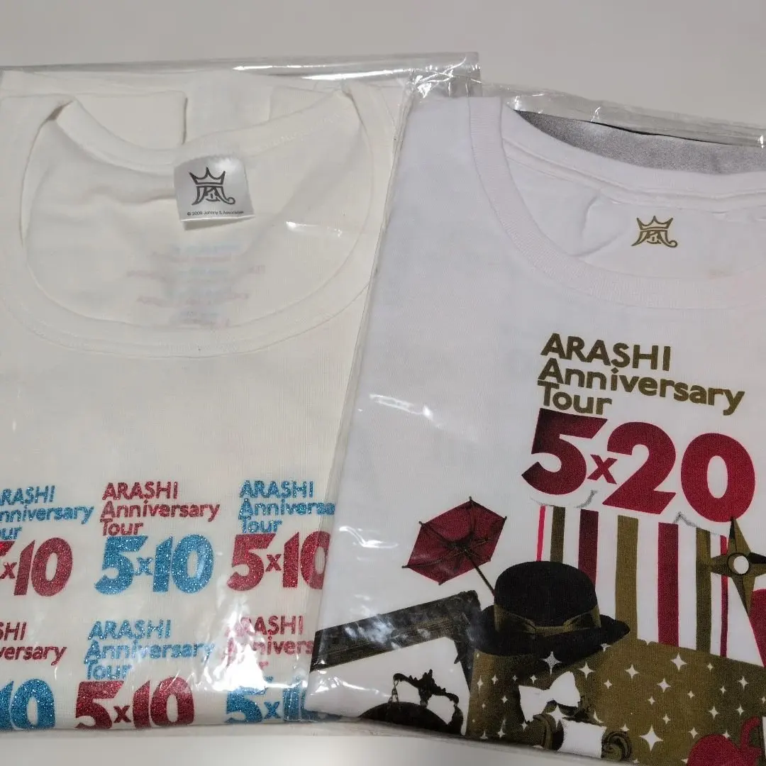 2026年最新】嵐 5×10 Tシャツの人気アイテム - メルカリ