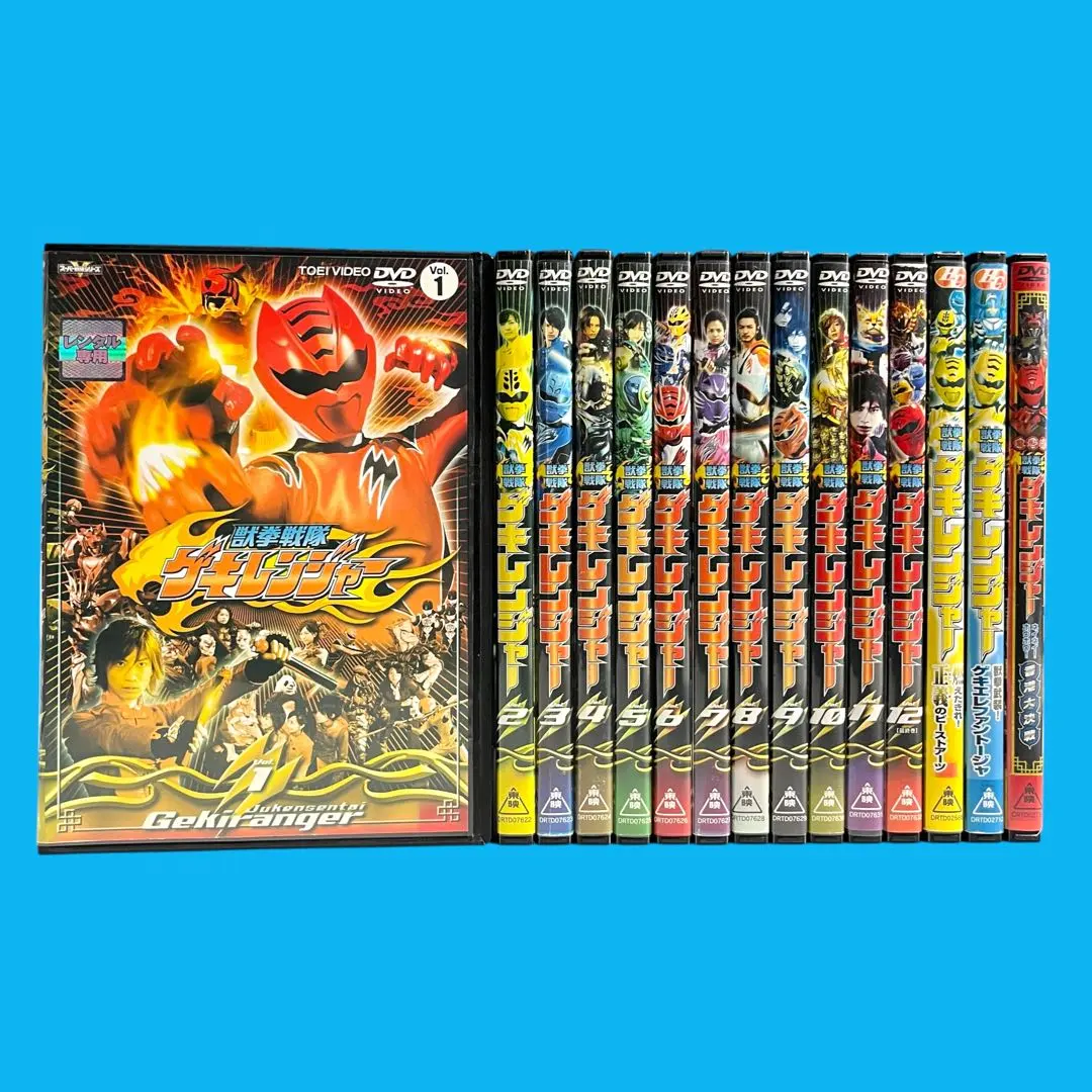 2026年最新】獣拳戦隊ゲキレンジャー(12) [DVD]の人気アイテム - メルカリ
