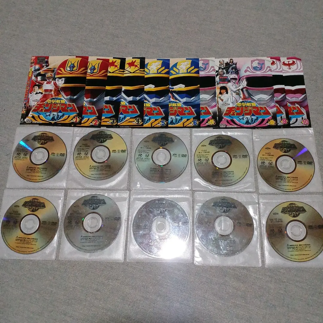 2026年最新】電撃戦隊チェンジマン dvdの人気アイテム - メルカリ