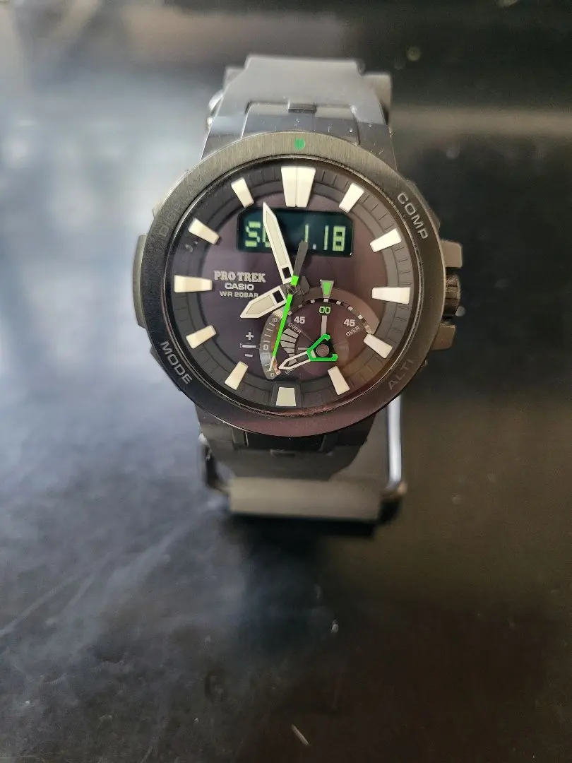 2026年最新】 CASIO 腕時計 プロトレック 電波ソーラー PRW-7000-1AJF