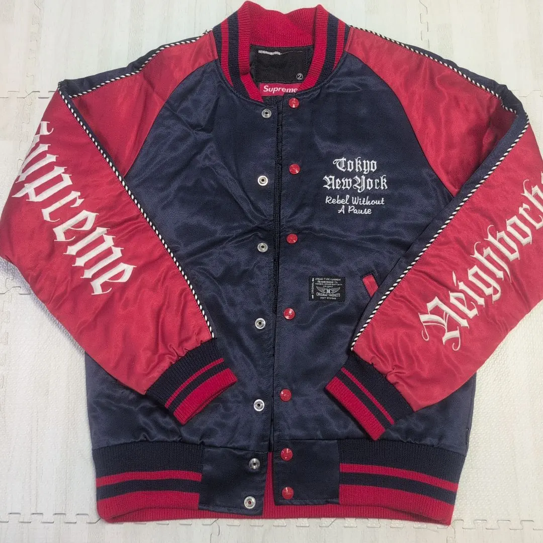 2026年最新】スタジャン supreme neighborhoodの人気アイテム - メルカリ