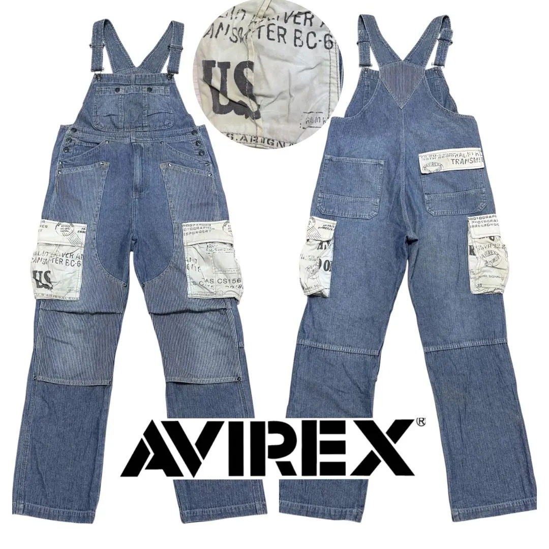 2026年最新】AVIREX デニム つなぎの人気アイテム - メルカリ