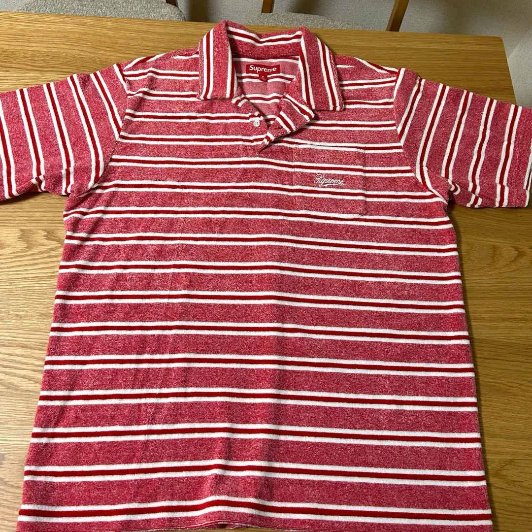 2026年最新】SUPREME STRIPE terry s/s poloの人気アイテム - メルカリ