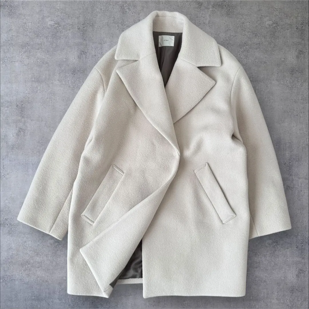 2026年最新】Super140 ウールコクーンショートコートの人気アイテム