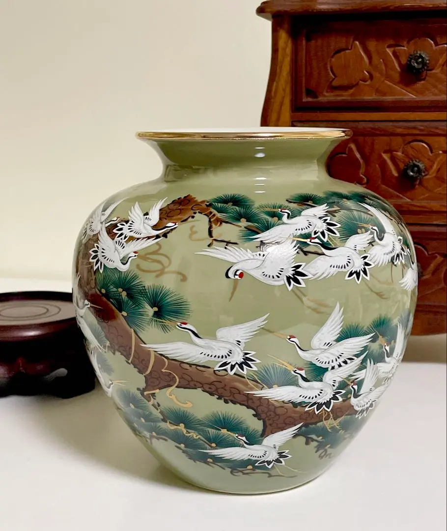 2026年最新】九谷焼 壺 鶴の人気アイテム - メルカリ