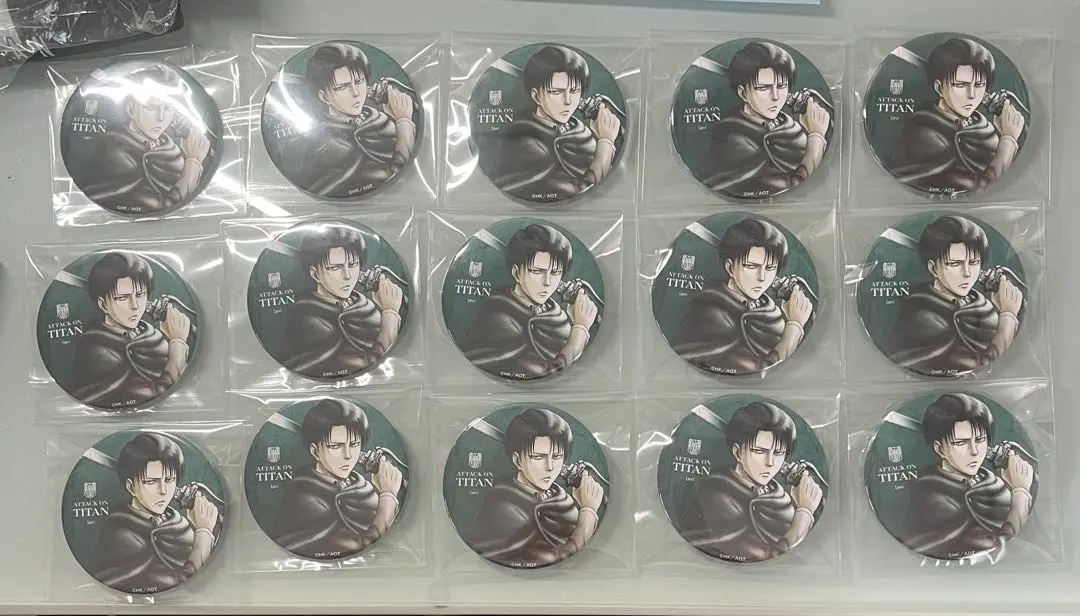 2026年最新】進撃の巨人 wit studio 原画 缶バッジ リヴァイの人気