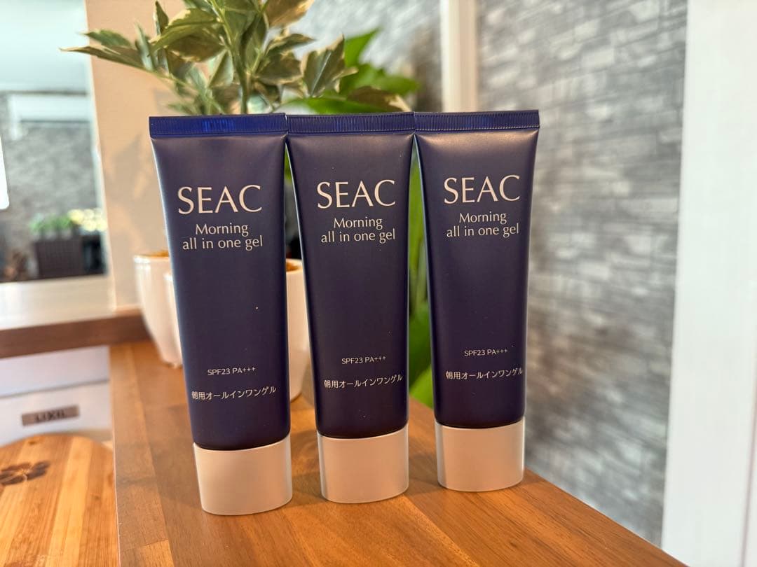 SEAC シーク オールインワンジェル朝用50g 3個 シーク 朝用オールインワン | 世田谷自然食品【公式通販】