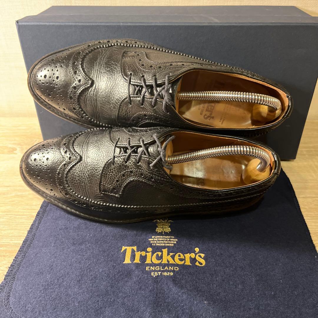 Tricker's Olivvia Black UK6.5 トリッカーズ 美品 - メルカリ