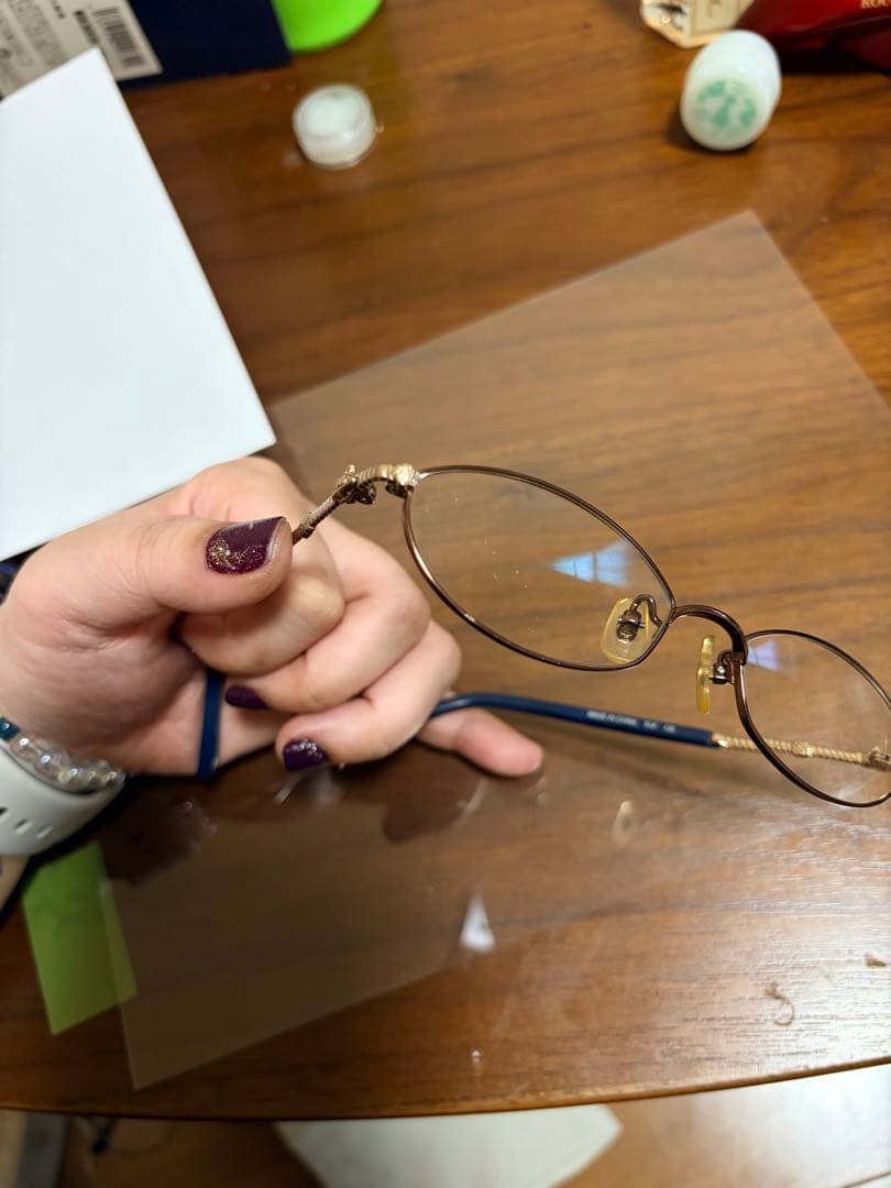 閉鎖最低価格【度入り廃盤ヴィヴィアンメガネ】V96-0109 - メルカリ