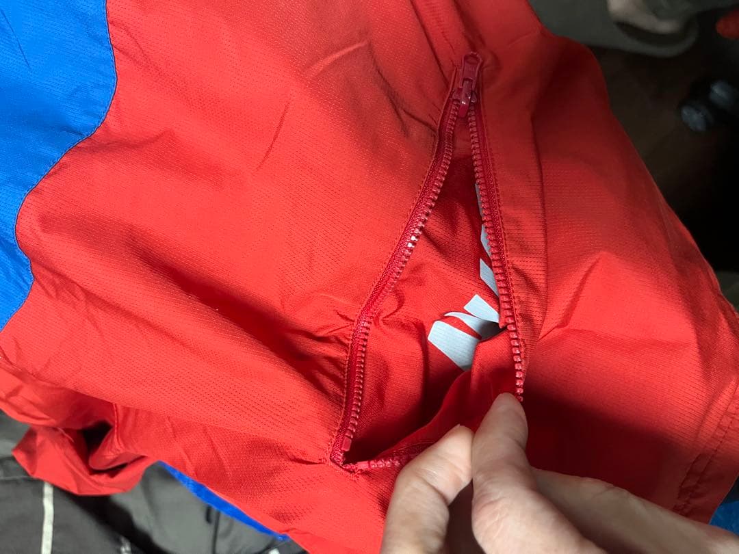 Nike ジャケット 赤/青 120cm - メルカリ