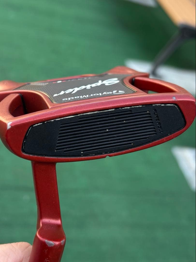 テーラーメイド スパイダー レッド ダブルベンド パター - メルカリ