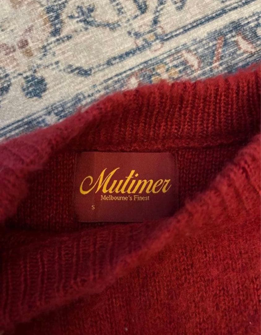 ランボル偽似男様専用Mutimer shaggy mohair knit S - メルカリ