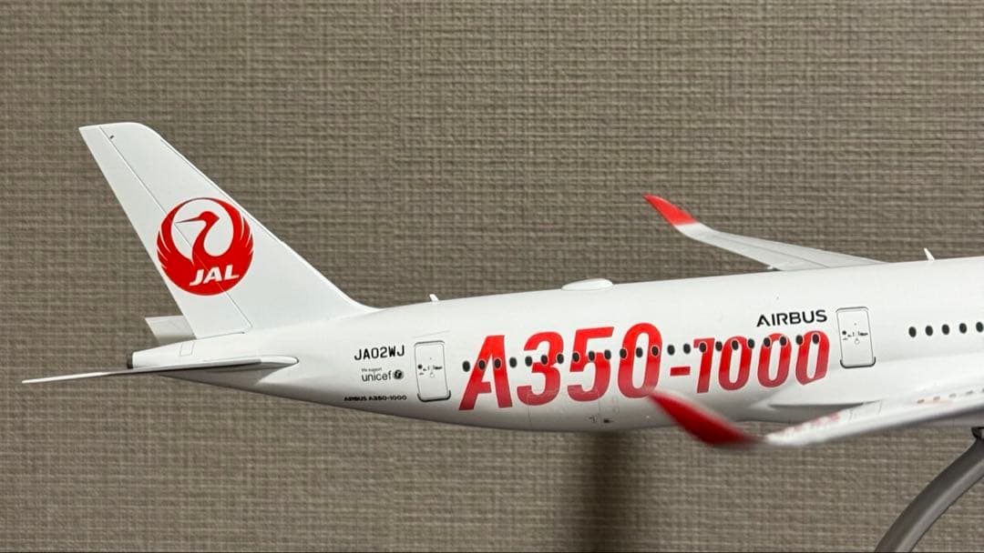 JCWings JAL 日本航空 A350-1000 JA02WJ 1/200