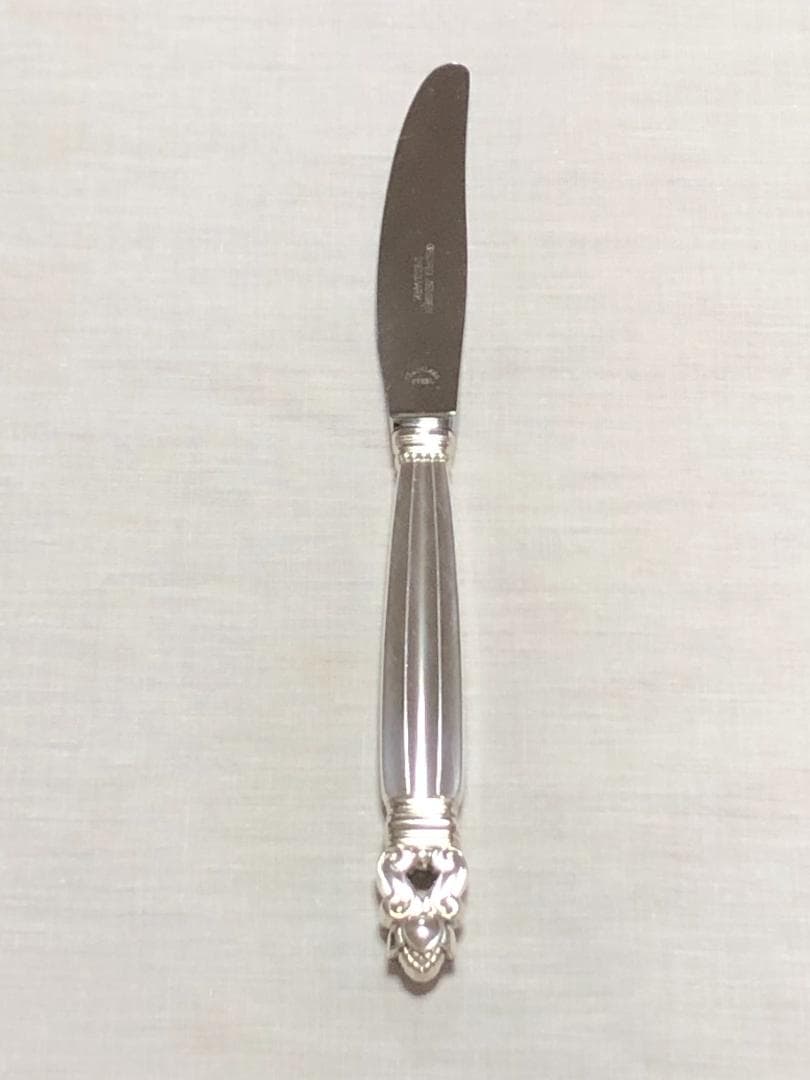 美品 ジョージジェンセン ACORN ディナーナイフ STERLING ④ ACORN Dinner knife, large I Georg Jensen