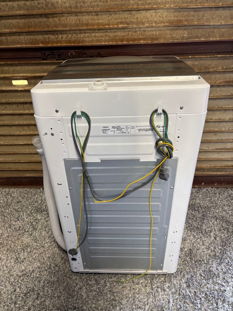 アクア 洗濯機 6.0kg AQW-S6R 2024年