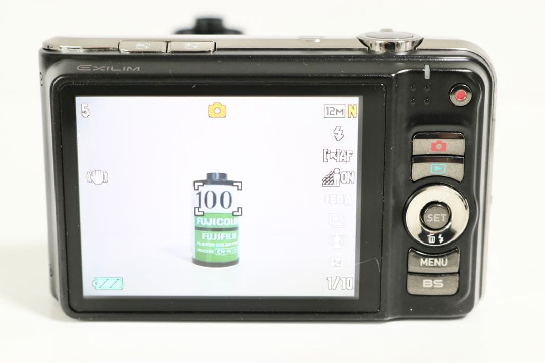 カシオ CASIO EXILIM EX-H10 ブラック - メルカリ