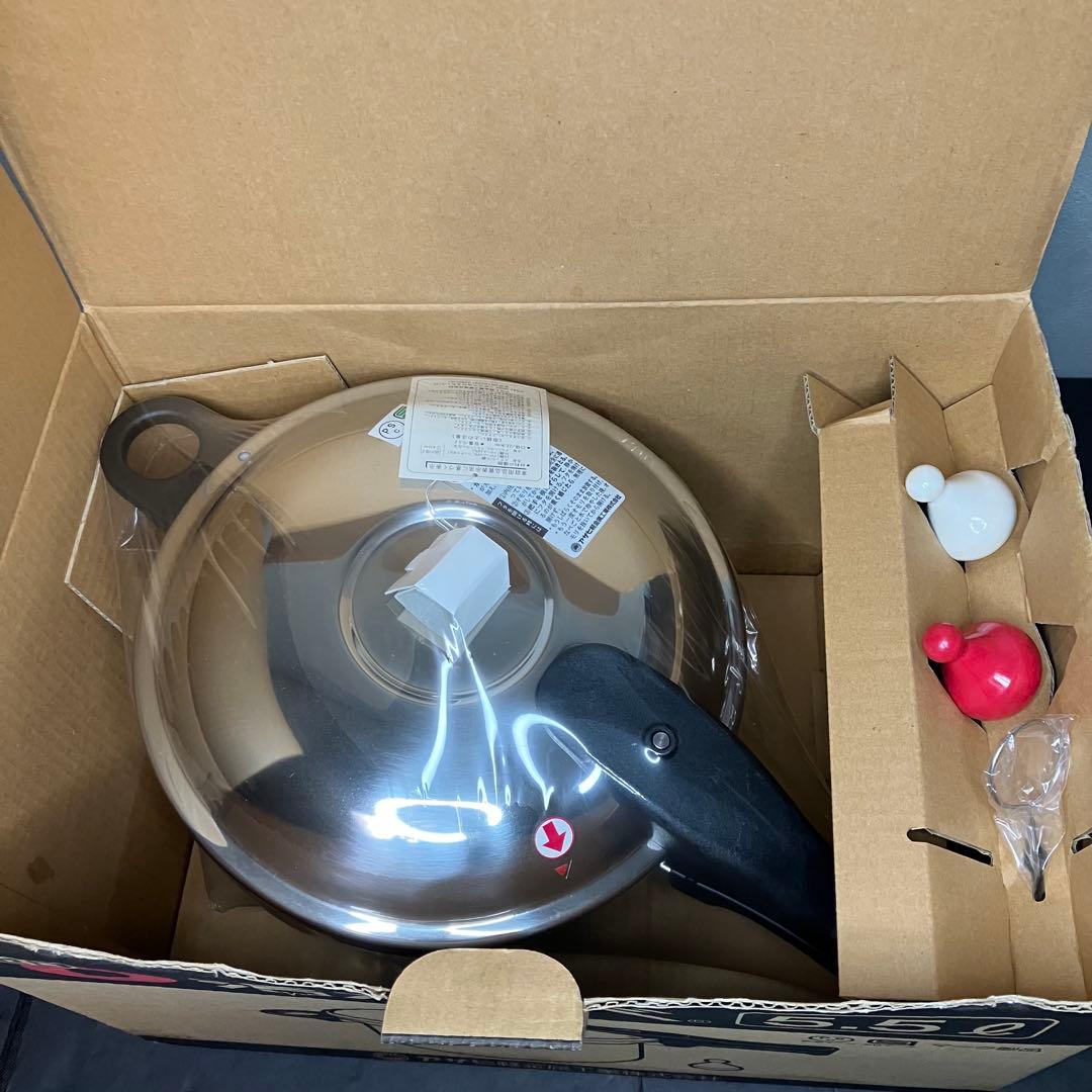 アサヒ軽金属　ゼロ活力なべ　圧力鍋　5.5L 未使用品