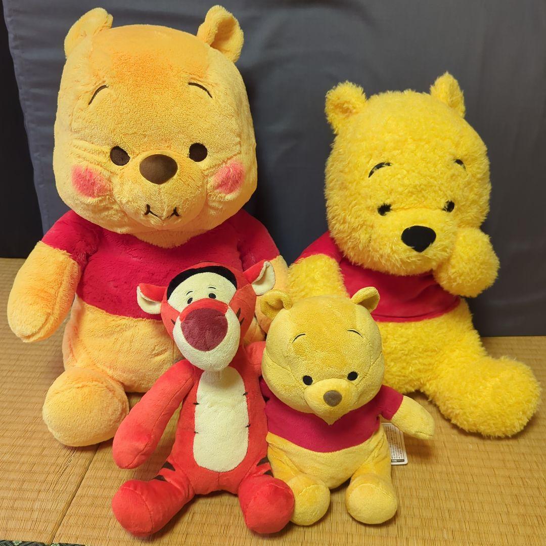 くまのプーさん ティガー ぬいぐるみセット hobi-suto_4905610640959