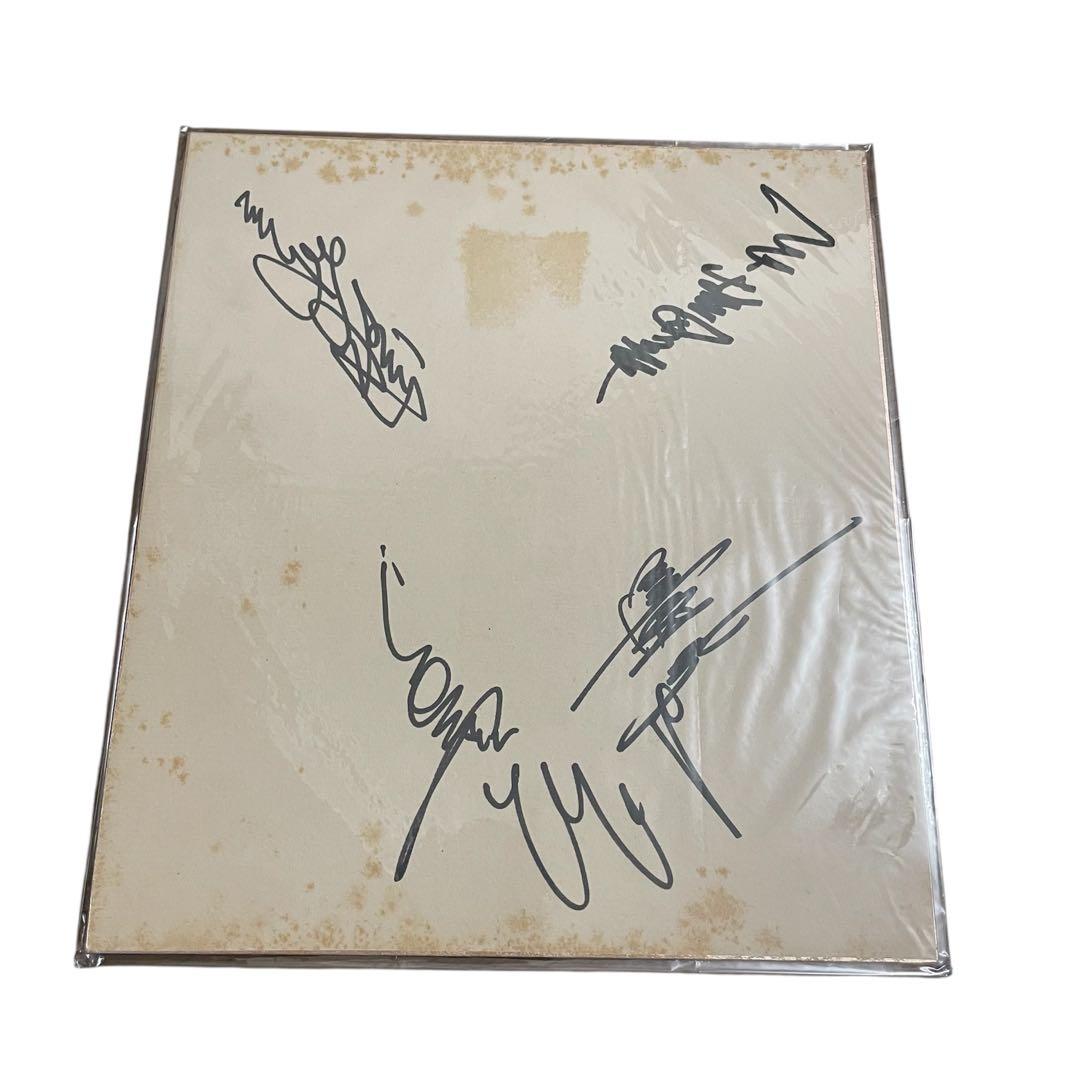 長嶋茂雄 読売巨人軍 直筆サイン 色紙 ジャイアンツ 王貞治 長嶋他