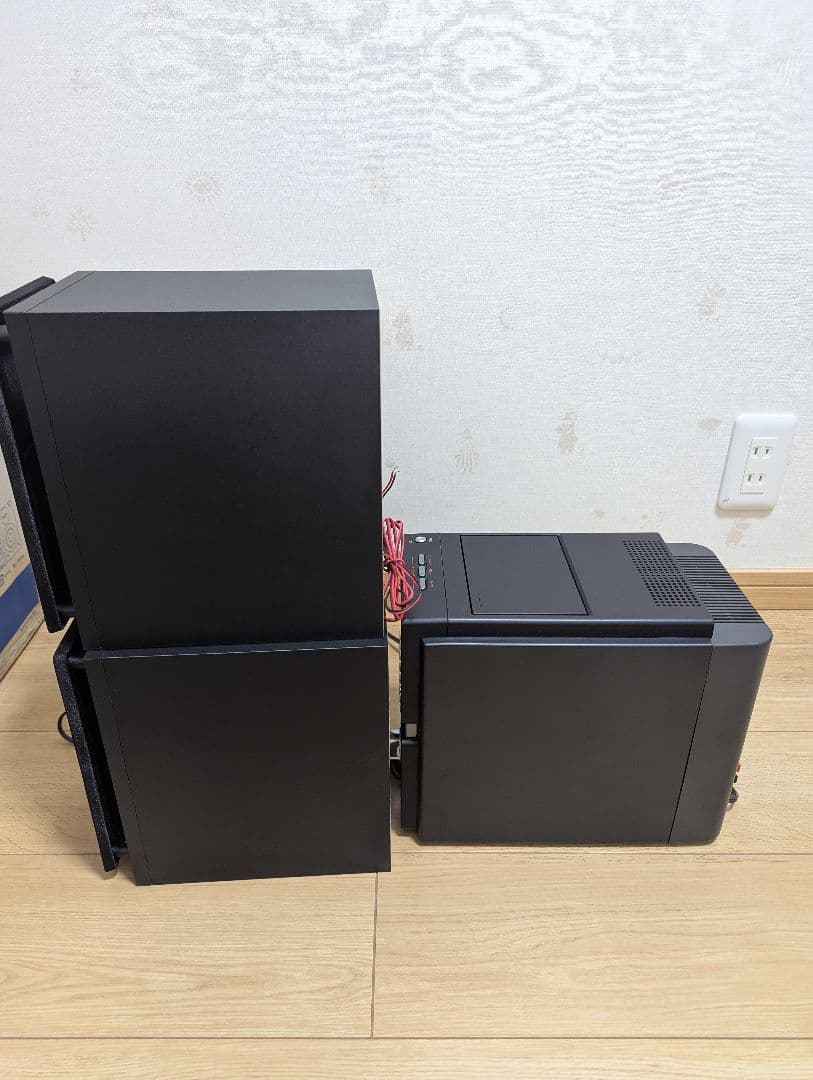 ①超美品SONY CD・MD・カセットデッキ コンポ cmt-m35wm ソニー - メルカリ