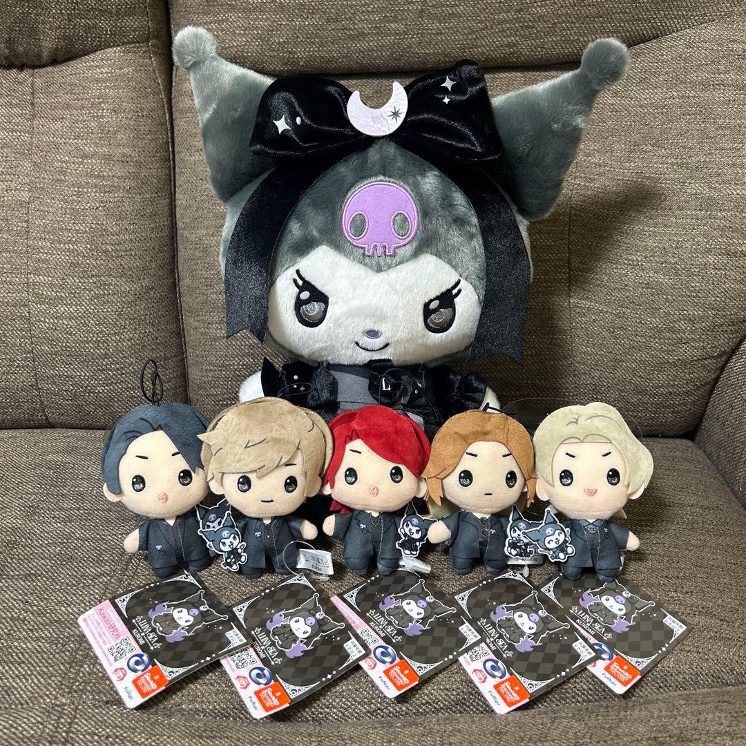 LUNASEA KUROMI クロミ マスコット ぬいぐるみ 5種＋1種セット - メルカリ