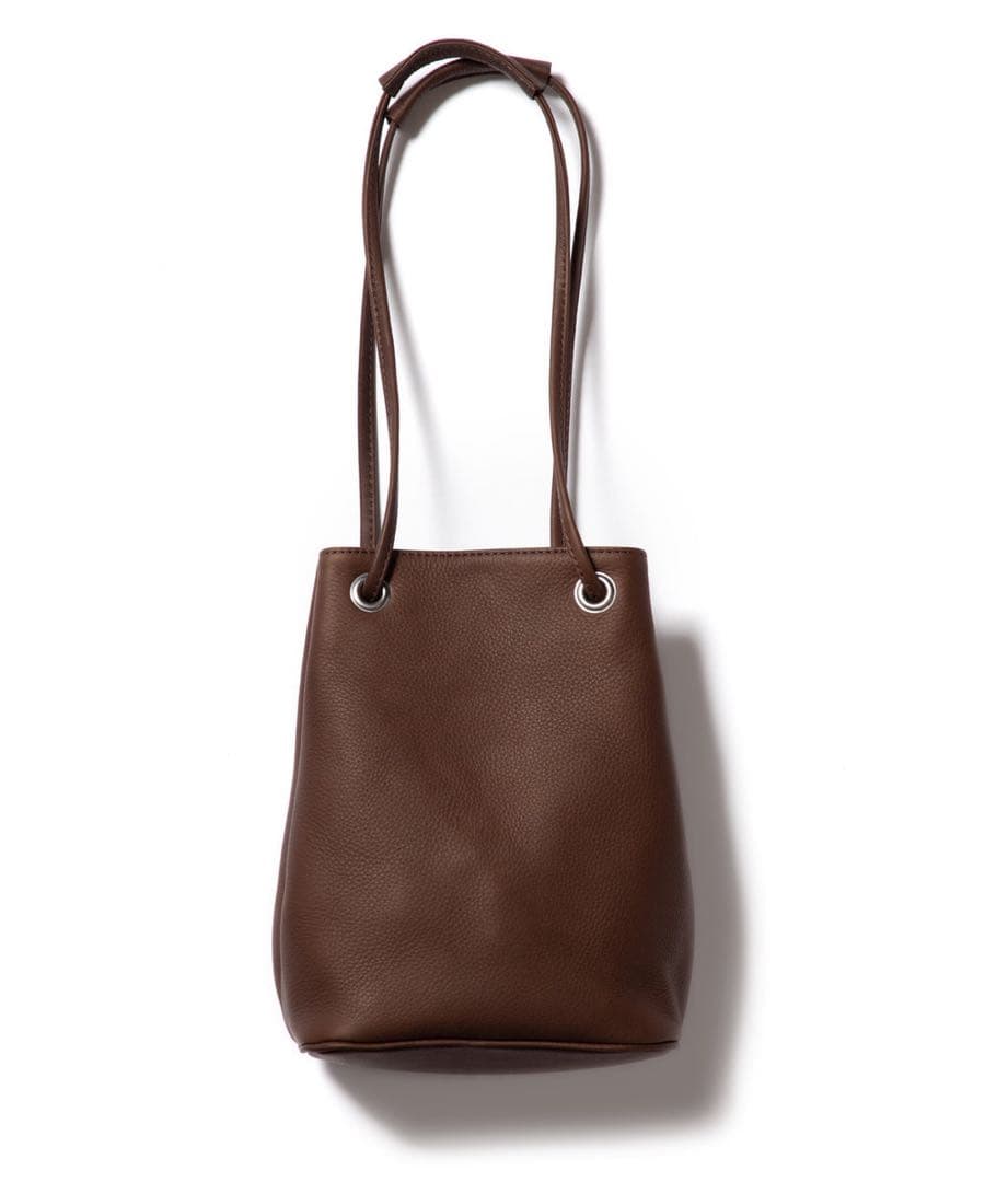 MR.OLIVE(ミスターオリーブ) 2WAY ショルダー トート 巾着 MR.OLIVE（ミスターオリーブ） ウォータープルーフレザー2WAY巾着