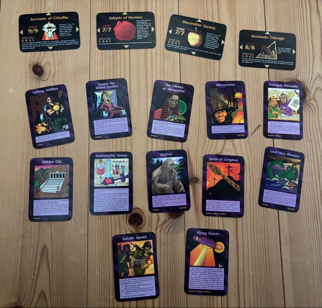 イルミナティカード ILLUMINATI 137枚 カードセット