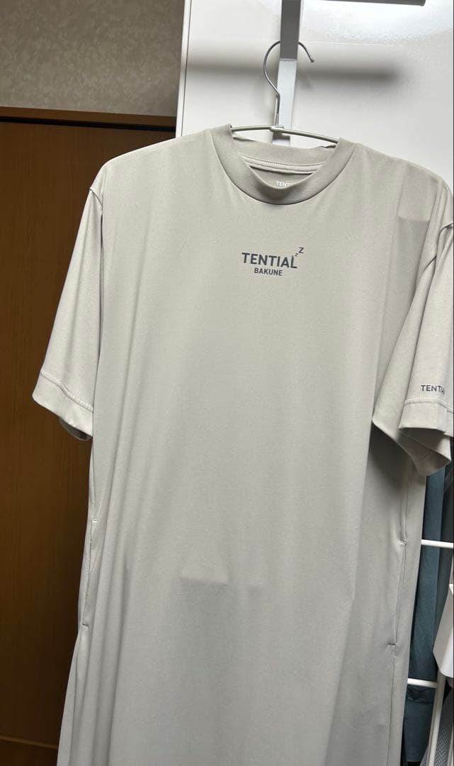 BAKUNE Dry Women's チュニック グレージュ（Lサイズ） TENTIAL（テンシャル） リカバリーウエア 公式 BAKUNE Dry Women's