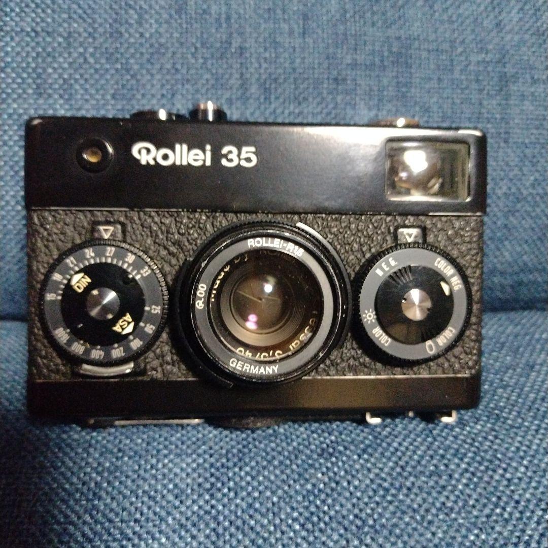 Takeshi24【作動品】Rollei 35 フィルムカメラ　ローライ dショッピング |ローライ フィルムカメラ 35AF クローム ［フィルム式