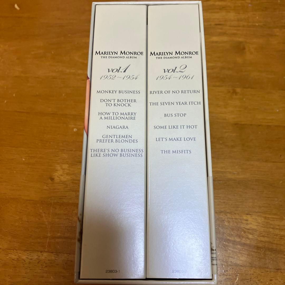 マリリン・モンロー ダイヤモンドアルバム 12枚組 DVD 初回生産限定