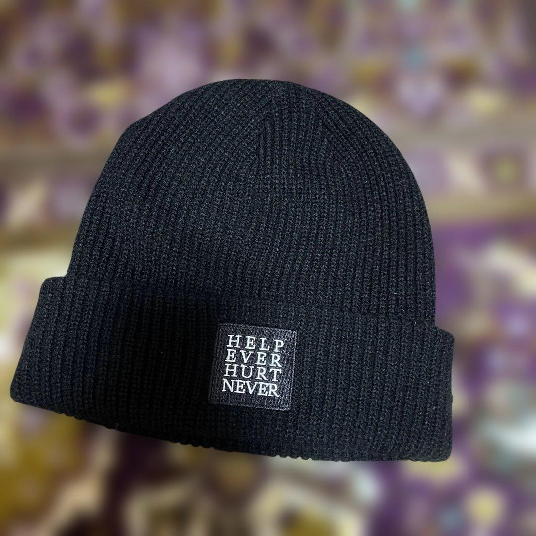 藤井風 ライブグッズ ニット帽 黒 HEHN - メルカリ