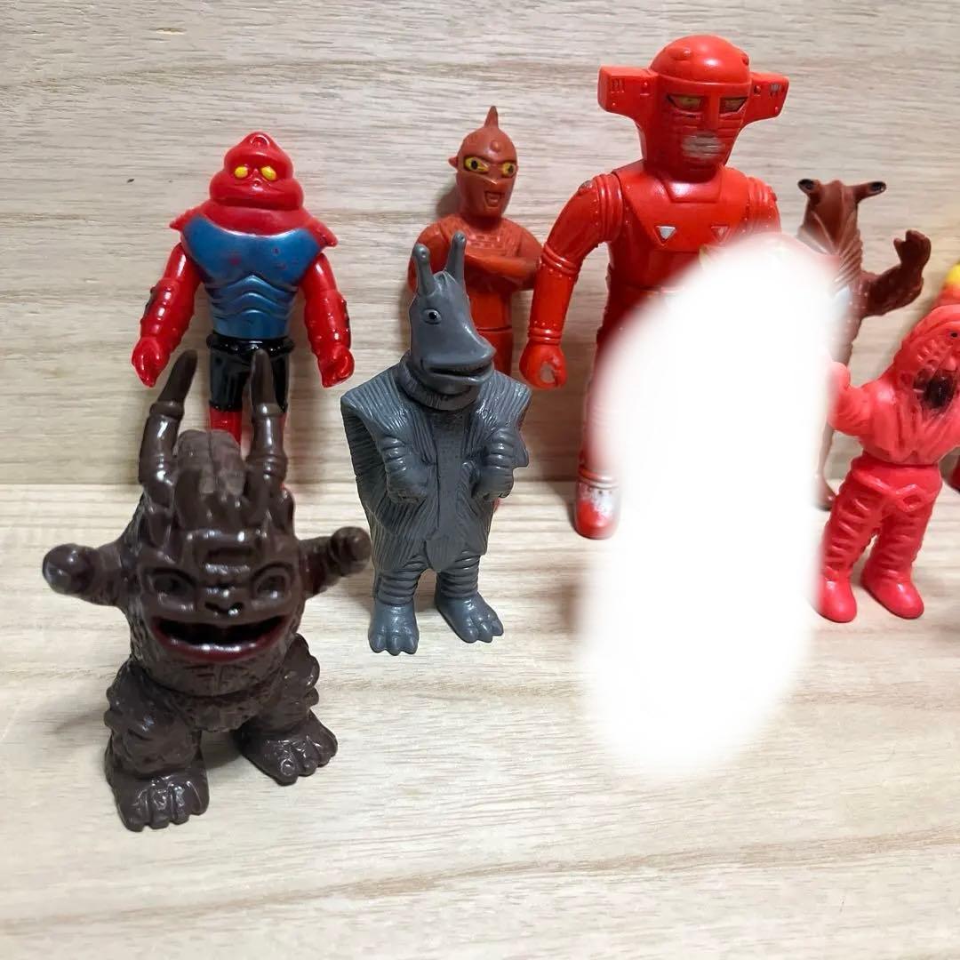 希少ブルマァク ミニ ソフビ 当時物無版権 ウルトラマン 怪獣