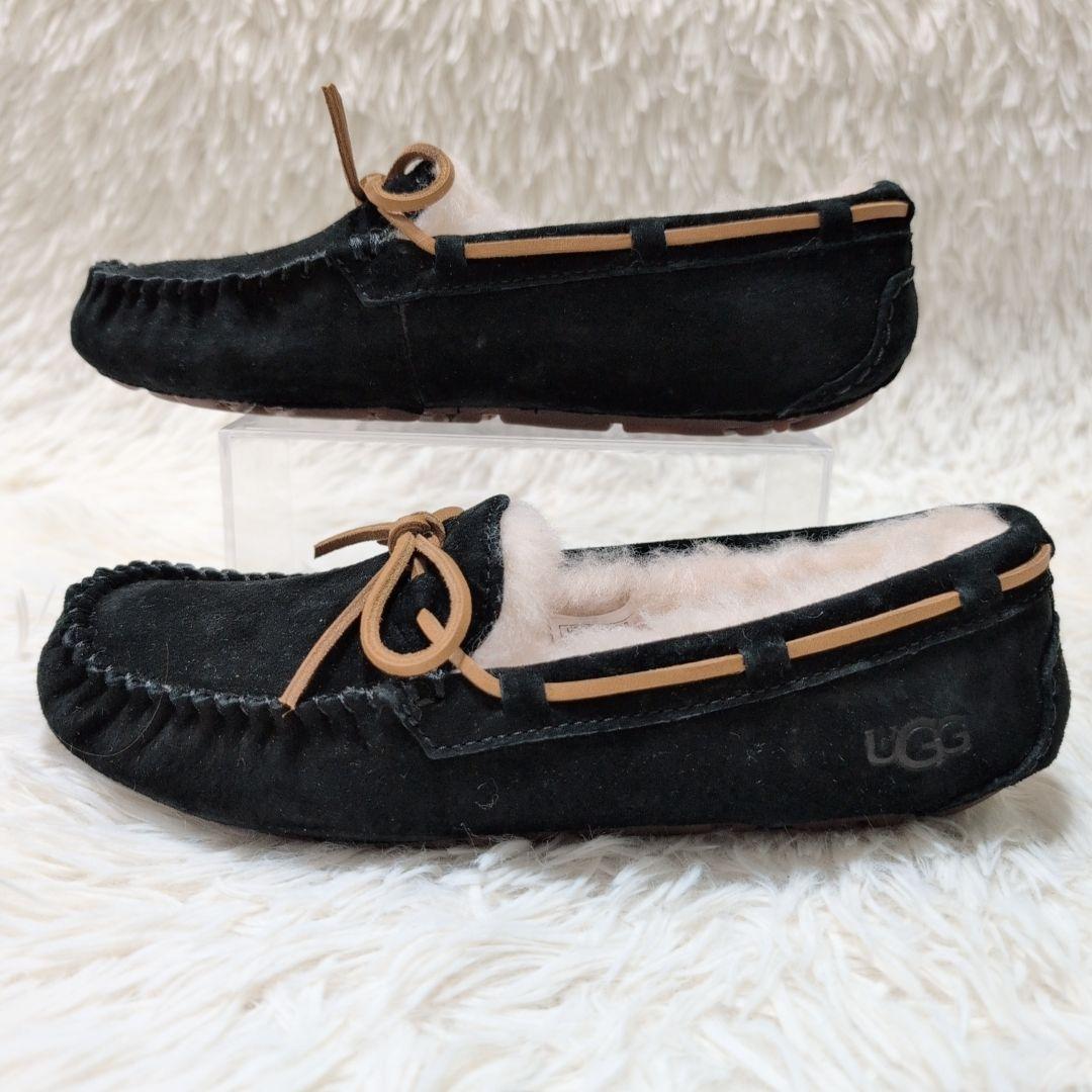 【未使用級】アグ ダコタ モカシン スリッポン ブラック 23.0cm