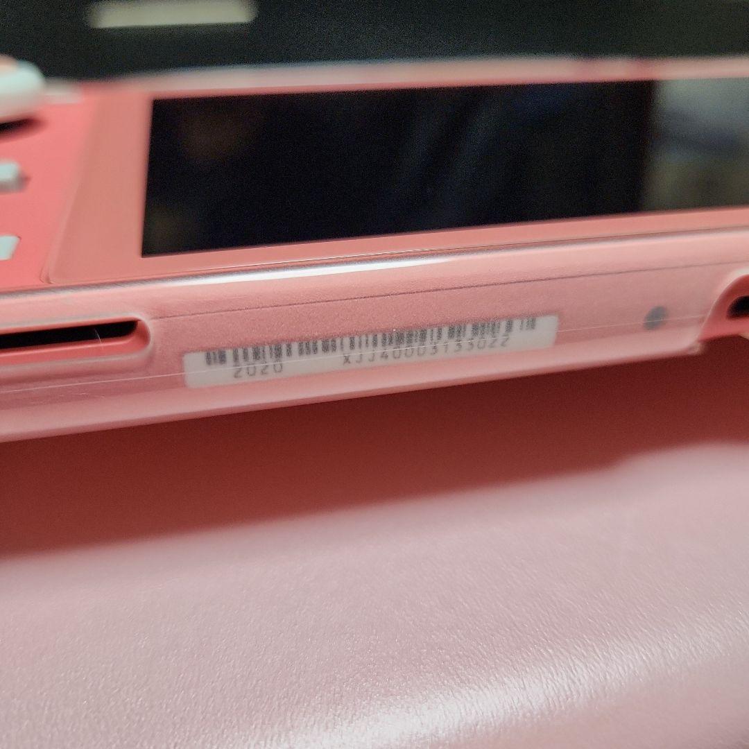 Switchライト ケース カバー付き コーラルピンク - メルカリ