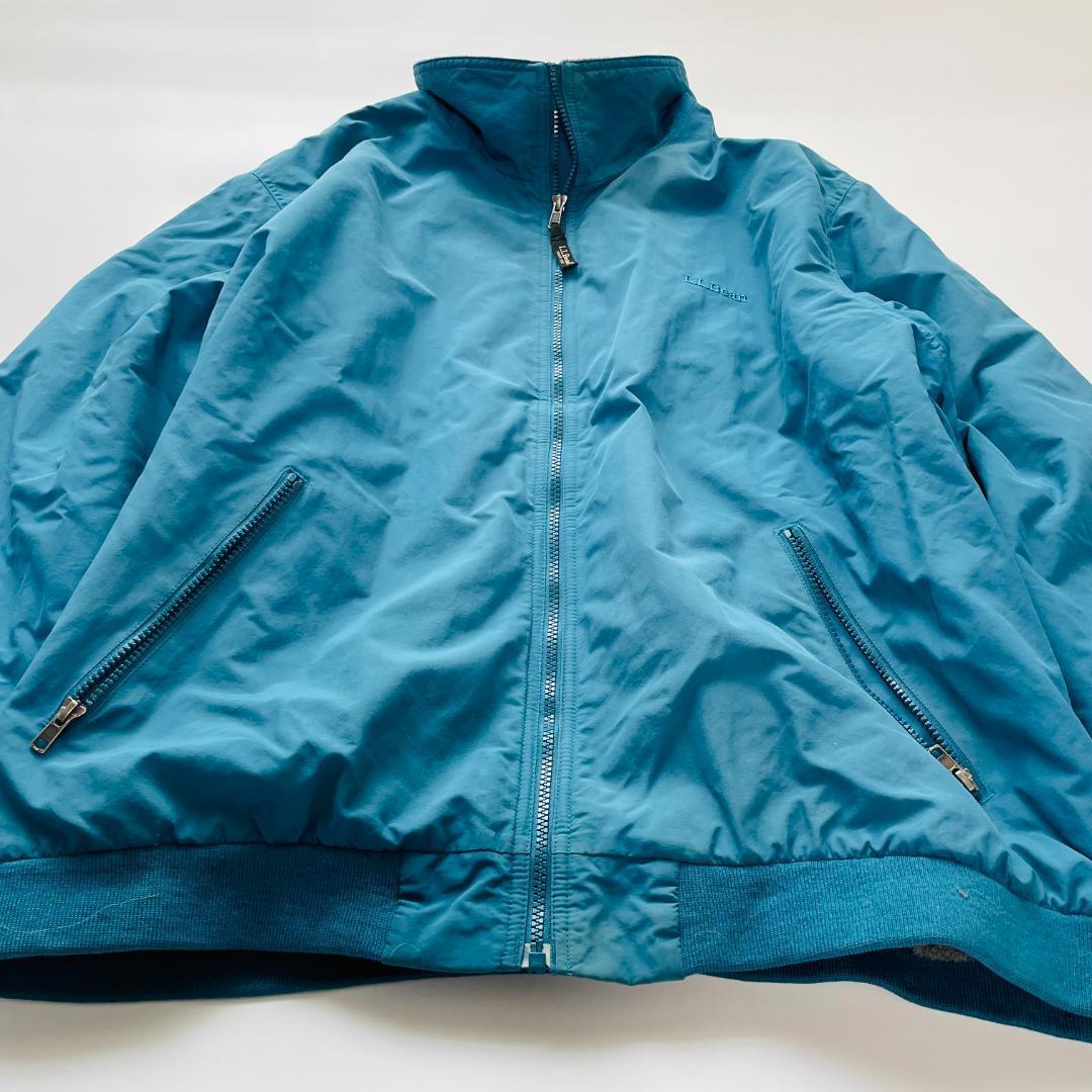 L.L.Bean フリースライナー ナイロンスイングトップジャケット XL
