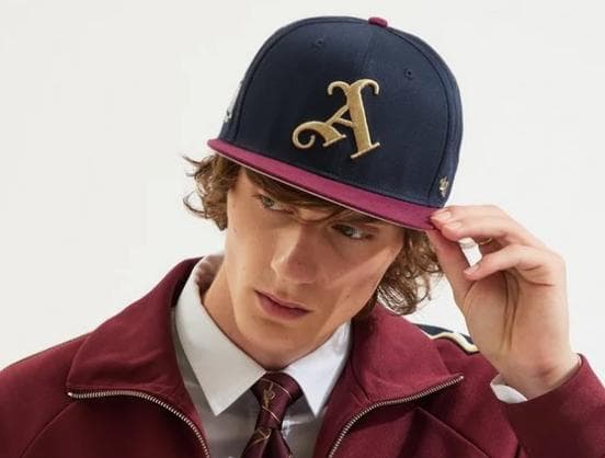 アーセナル 47 Brand ネイビー ゴシック A キャプテン キャップ 47 www